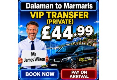 Dalaman Airport to Grand Yazıcı Club Turban Thermal Hotel